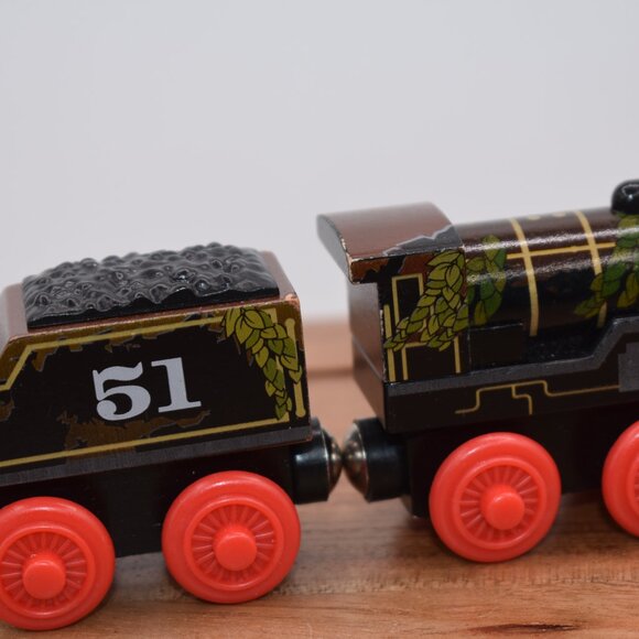 Lost and Found Hiro & Tender - Thomas The Tank Engine & Friends Wooden Trains - Picture 6 of 8